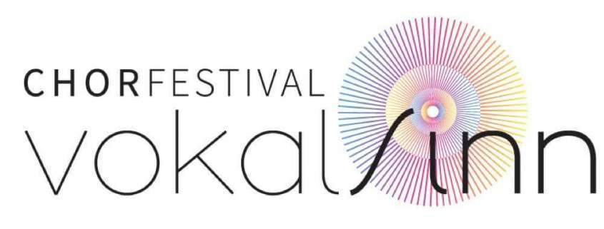 Titel mit Logo des vokalsinn Chorfestivals