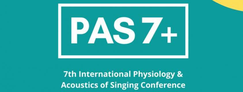 7th International Physiology and Acoustics of Singing Conference - Flyer