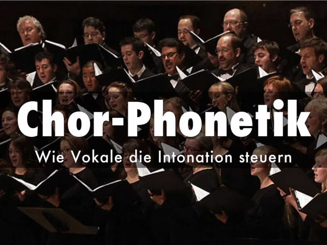 Chorphonetik Titelbild