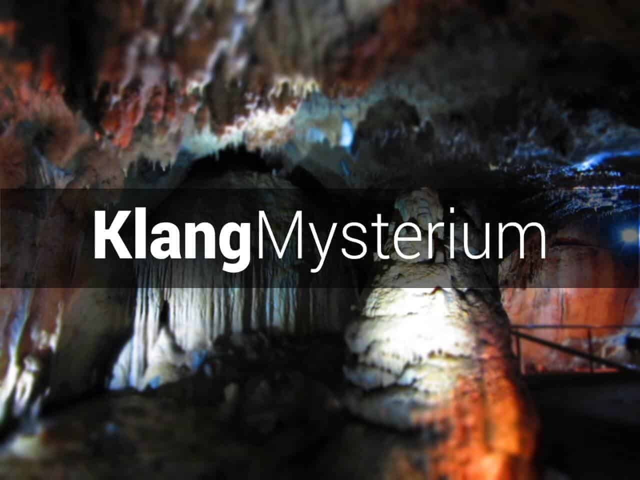 Klangmysterium in der Dechenhöhle mit Günter Müller und Wolfgang Saus